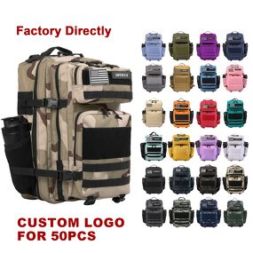 Tactical Backpack Manufacturer - Wholesale Custom 25L 45L Camo Hiking Bag