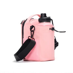 Magnetic Water Bottle Bag Factory - Custom Pink Fitness Gym Bag