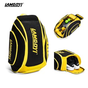 Racket Backpack Factory - 45L Waterproof Polyester Pickleball Padel Bag