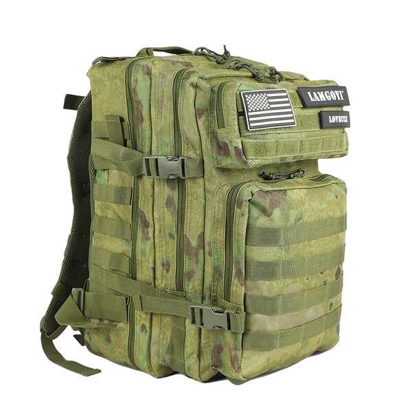 Tactical Backpack Manufacturer - Custom 45L Waterproof Polyester Molle Backpack