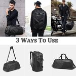 Gym Duffle Bag Factory - Custom Logo Waterproof Weekender Bag with Shoe Compartment