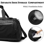 Gym Duffle Bag Factory - Custom Logo Waterproof Weekender Bag with Shoe Compartment