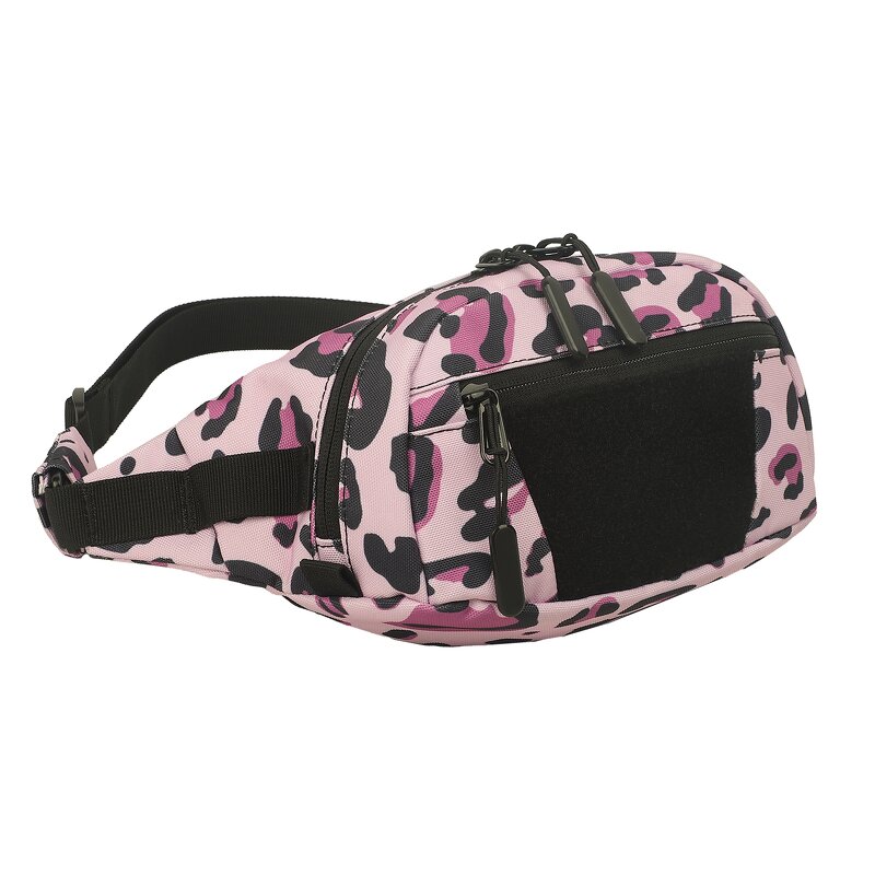 Fanny Pack Manufacturer - Wholesale Tactical Nylon Leopard Print Waist Bag