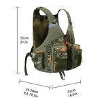 Fishing Vest Manufacturer - OEM Custom Mesh Breathable Multi Pocket