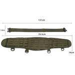 Tactical Belt Manufacturer - OEM Custom MOLLE Padded Zinc Alloy Buckle