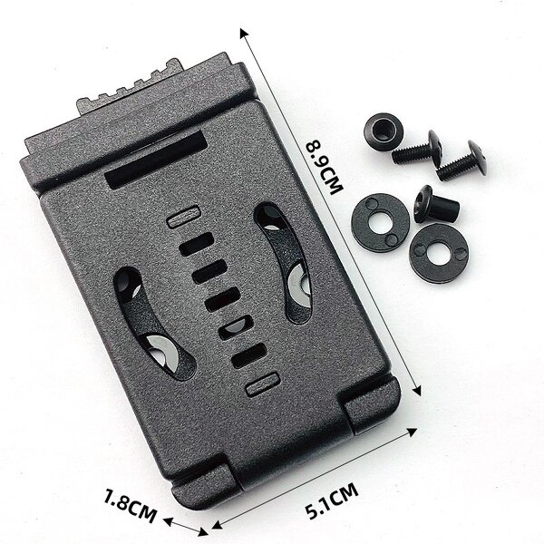 Belt Loop Factory - Large Nylon Plastic Clip for Knife Sheath DIY