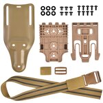 Kydex Holster Platform Supplier - OEM Custom Leg-Mounted Paddle Adapter