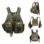 Fishing Vest Supplier - OEM Custom Waterproof Adjustable Pockets