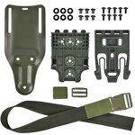 Kydex Holster Platform Supplier - OEM Custom Leg-Mounted Paddle Adapter