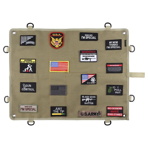 Badge Display Cloth Factory - OEM Custom Wall Mountable Camouflage