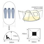 Sun Tent Supplier - Wholesale Automatic Beach Double-layer