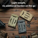 Belt Loop Factory - Large Nylon Plastic Clip for Knife Sheath DIY