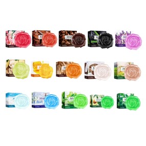 Fragrant Soap Manufacturer - OEM Rose Flower Cleaning