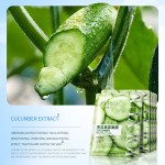 Facial Sheet Mask Factory - OEM Cucumber Whitening Moisturizing