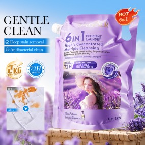 Laundry Detergent Factory - OEM Lavender Antibacterial Liquid