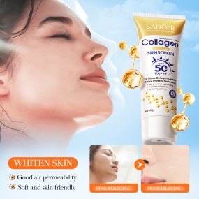 Sunscreen Factory - OEM Collagen Whitening Waterproof