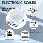 Electronic Balance Factory - YIRUI XY3000-2C 3100g 0.01g LCD