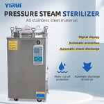 Vertical Autoclave Manufacturer - 50L-500L Customizable for Mushrooms