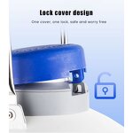 Liquid Nitrogen Bottle Factory - 10 Liter Cryogenic Cow Semen Storage