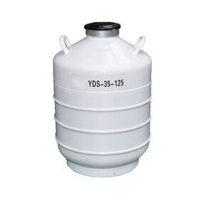 Liquid Nitrogen Bottle Factory - 10 Liter Cryogenic Cow Semen Storage