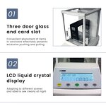 Analytical Balance Manufacturer - Internal Calibration 5 Inch Touch Screen