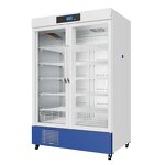 Laboratory Refrigerator Manufacturer - 2-8°C 1016L Double Glass Door