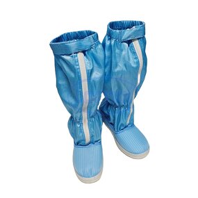 Cleanroom Shoes Manufacturer - OEM Anti-static White/Blue Safety Boots