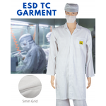 ESD Lab Coat Manufacturer - OEM Unisex TC Cotton Anti-static Suit