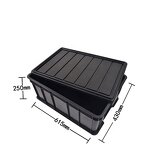 Plastic Bins Supplier - OEM Wholesale Black Injection ESD Box