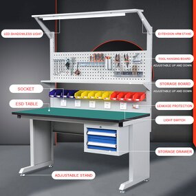 Workbench Factory - OEM LEENOL Light Fixed Workbench