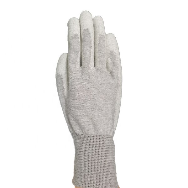 ESD Gloves Manufacturer - OEM PU Carbon Antistatic Palm Fit