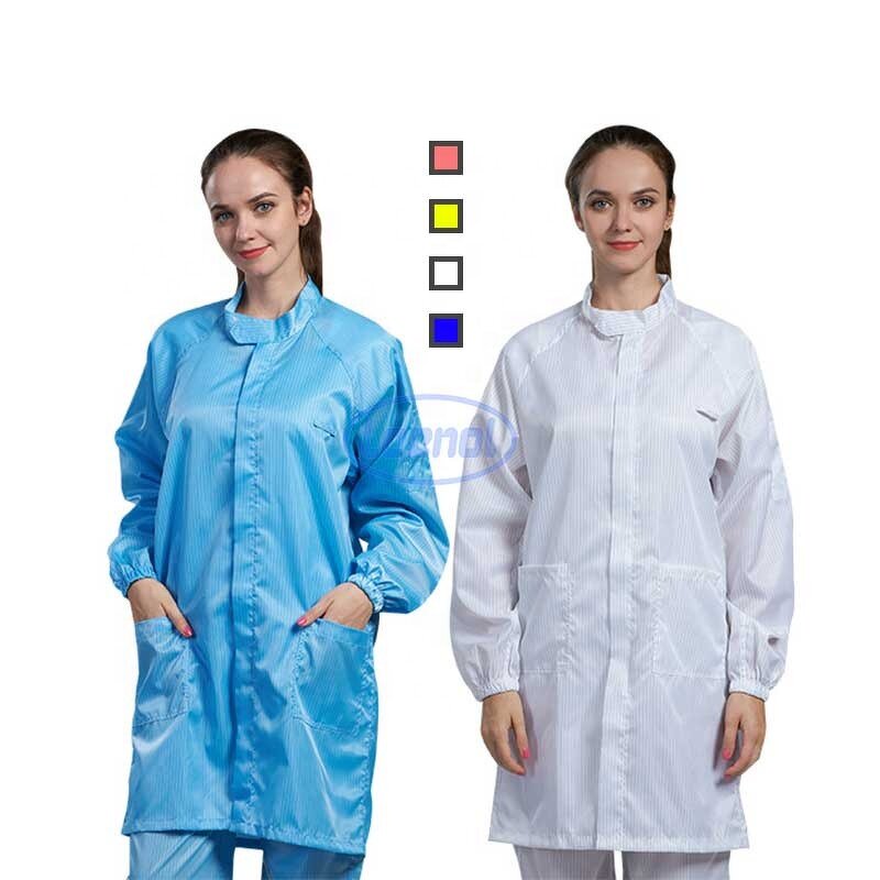 ESD Smock Supplier - OEM Full Size Antistatic Dust Proof Gown