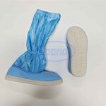 Cleanroom Shoes Manufacturer - OEM Anti-static White/Blue Safety Boots
