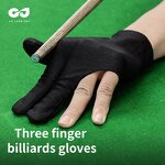 Snooker Gloves Factory - OEM Custom Durable 3 Finger Billiard