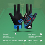 Pool Gloves Supplier - OEM Custom Breathable Billiards Table Gloves