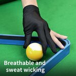 Snooker Gloves Factory - OEM Custom Durable 3 Finger Billiard