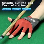 Cue Gloves Supplier - OEM Custom 3 Finger Breathable Snooker