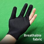 Snooker Gloves Factory - OEM Custom Durable 3 Finger Billiard