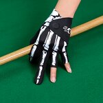 Cue Gloves Manufacturer - OEM Men Magnetic Fingerless Billiard