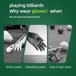 Snooker Gloves Factory - OEM Custom Durable 3 Finger Billiard