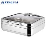 Wood Base Chafing Dish Supplier - OEM New Design Stainless Steel Food Warmer