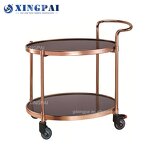 Airport Luggage Cart Supplier - OEM Stainless Steel Concierge Cart