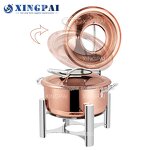 Electric Chafing Dish Supplier - OEM 4L/5L Stainless Steel Food Warmer Set