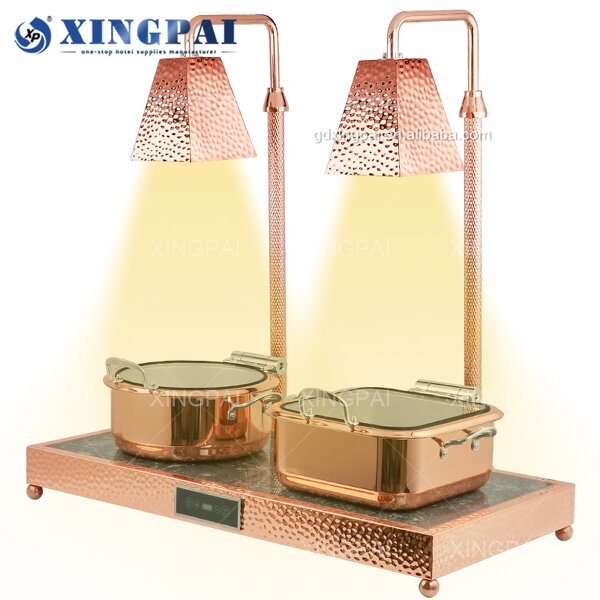 Gold Heat Lamp Supplier - OEM Arabic Luxury Electric Food Warmer