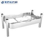 Oblong Chafing Dish Factory - OEM Glass Lid Chefing Dish for Wedding