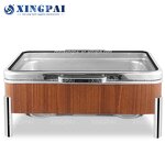 Electric Chafing Dish Factory - OEM 9L Rectangle Food Warmer for Buffet