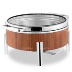 Buffet Food Warmer Manufacturer - OEM Stainless Steel with Glass Lid