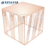 Rose Gold Dessert Stand Factory - OEM Hammered Food Buffet Display Stand