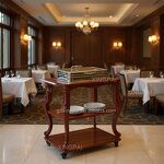 Electric Service Cart Factory - OEM Stainless Steel Banquet Warmer Trolley