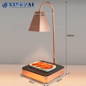 Gold Food Warmer Supplier - OEM Luxury Stainless Steel Heating Lamp